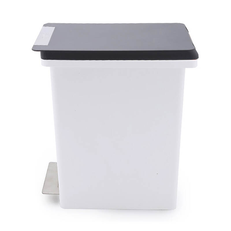 Thùng Rác Nhựa Fitis Compact Bin 10L- 2 Màu (Xám Xám, Trắng Xám) - PPS1-906, PPS1-903 image number null